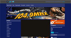 Desktop Screenshot of pontualfm.com.br